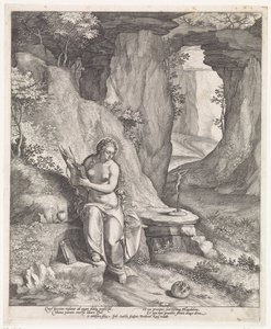 Mary Magdalene in a Cave