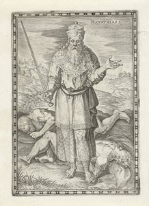 Mattathias (detail) by Johann Sadeler (I)