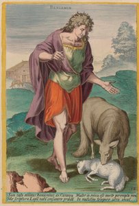 Benjamin, c. 1585 by Johann Sadeler I