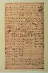 Autograph manuscript, Cantata BWV 180 