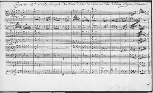 Score of Brandenburg Concertos by Johann Sebastian Bach by Johann Sebastian Bach