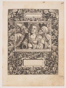 Plate from Emblemata Nobilitati et Vulgo Scitu Digna by Johann Theodor de Bry