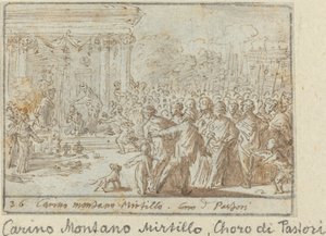 Chorus of Shepherds: Carino, Montano and Mirtillo, 1640