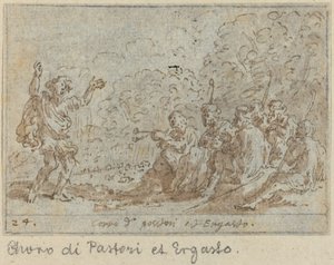 Chorus of Shepherds and Ergasto by Johann Wilhelm Baur