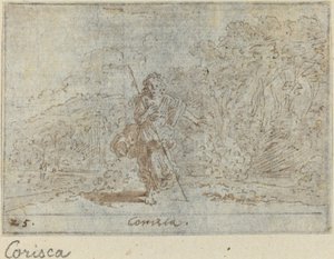 Corisca by Johann Wilhelm Baur