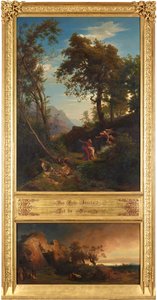 The Sacrifice of Isaac (above). Abraham