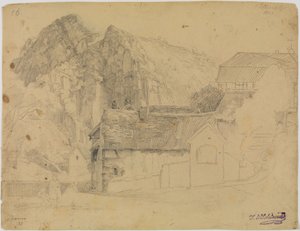 The Heislei near Altenahr by Johann Wilhelm Schirmer
