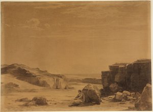 Hagar in the Desert (Genesis 21, 16) by Johann Wilhelm Schirmer