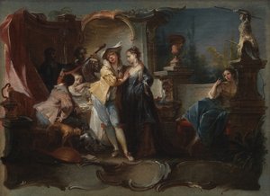The Prodigal Son Living with Harlots
