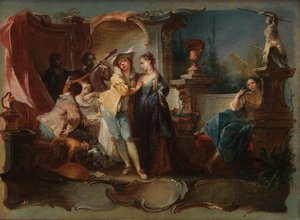 The Prodigal Son Living with Harlots