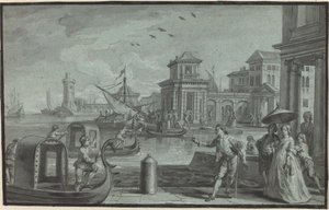 Venetian Fantasy with the Dogana