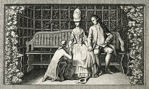 The Sorrows of Young Werther (engraving inspired by novel by Johann Wolfgang von Goethe)