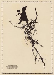 Silhouette of a Pixie by Johanna Beckmann