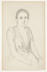 Portrait of Susette Holten by Johanne Krebs