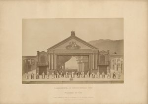 Passion Play of Ober-Ammergau - Proscenium with Choir
