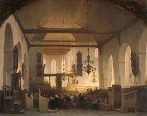 A Service in the Geertekerk, Utrecht