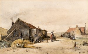 Old Houses by Johannes Bosboom