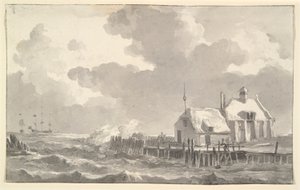 An Estuary in a Storm