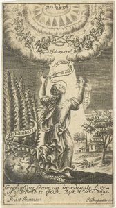 Woman Assumed into Heaven by Johannes Drappentier (voor 1669 na 1713)