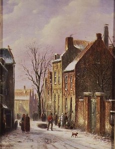 Winter Street Scene