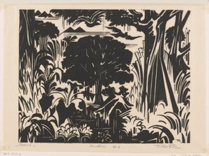 Swamp by Johannes Frederik Engelbert ten Klooster (signed by artist)