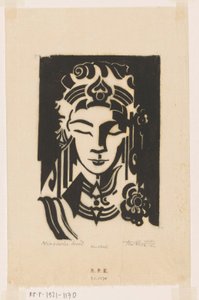 Nias Bride by Johannes Frederik Engelbert ten Klooster (signed by artist)
