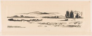 River Mouth N. N. Guinea by Johannes Frederik Engelbert ten Klooster (signed by artist)