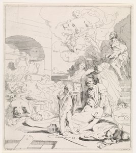 Supplication of Saint Roch by Johannes Glauber