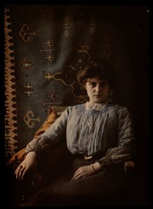 Seated woman