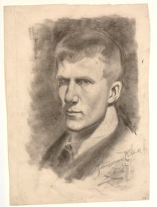 Self-Portrait by Johannes Holbek