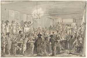 A Revolutionary Meeting in Delft in 1795