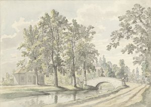 View of the Biltstraat Outside Utrecht