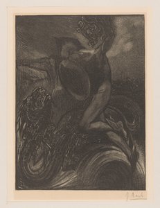 Perseus and the Sea Monster by Johannes Josephus Aarts (signed by artist)