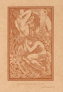 Adam and Eve after the Fall by Johannes Josephus Aarts