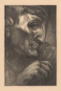 Head and Hand of a Man by Johannes Josephus Aarts