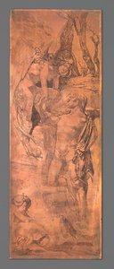 Man and sphinx by Johannes Josephus Aarts