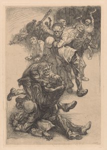 Fighting Monsters by Johannes Josephus Aarts