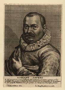 Portrait of Roelant Savery by Johannes Meyssens