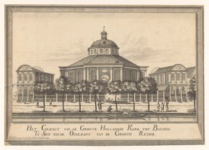 View of the New Dutch Church of Batavia by Johannes Rach