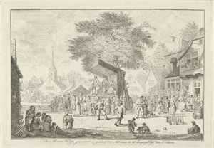 Peasant Fair in the Village, ca. 1750