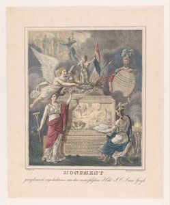 Allegorical Tomb Monument for Jan Carel Josephus van Speijk by Johannes Steyn