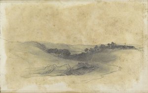 Hilly Landscape with Trees by Johannes Tavenraat