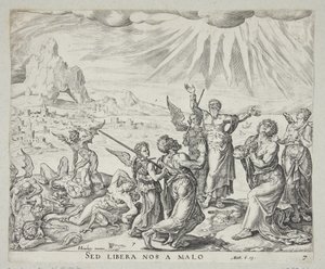Man Delivered from All Evil by Johannes Wierix