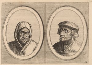 "Aecht Sonder-Ziel" and "Heertje Al-te-mooy" by Johannes and Lucas van Doetechum after Pieter Bruegel the Elder