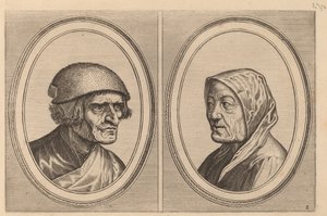 Beleefde Goossen and Prijne Lecker-tants by Johannes and Lucas van Doetechum after Pieter Bruegel the Elder