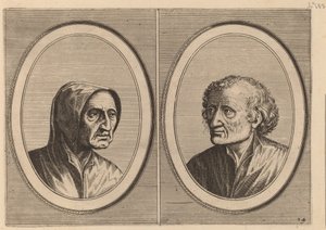 "Erlijcke Lyn" and "Snoepighe Steeve" by Johannes and Lucas van Doetechum after Pieter Bruegel the Elder