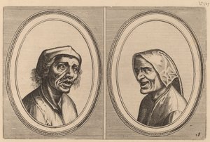 Goe Geurtjen and Kribbighe Babbe by Johannes and Lucas van Doetechum after Pieter Bruegel the Elder