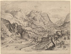 The Crafty Bird-Catcher by Johannes and Lucas van Doetechum after Pieter Bruegel the Elder