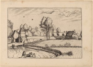 Country Houses by Johannes van Doetechum, the Elder and Lucas