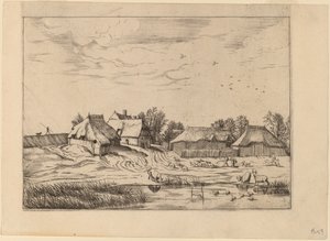 Farms by Johannes van Doetechum, the Elder and Lucas